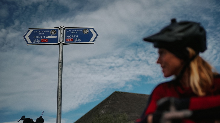 Lee Craigie riding in the tracks of Mary Harvie 