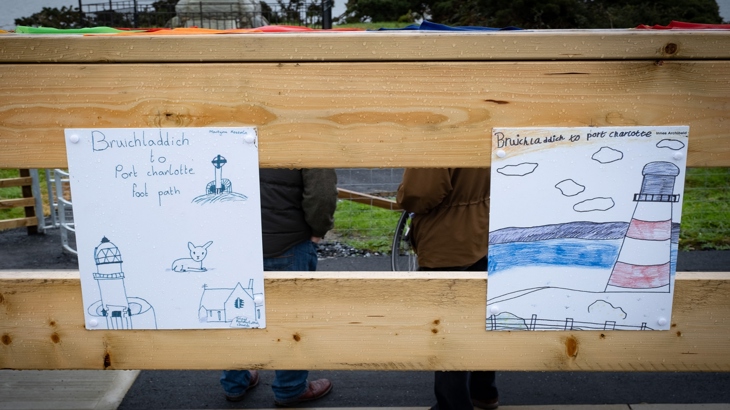 Pictures drawn by children from Port Charlotte Primary School.