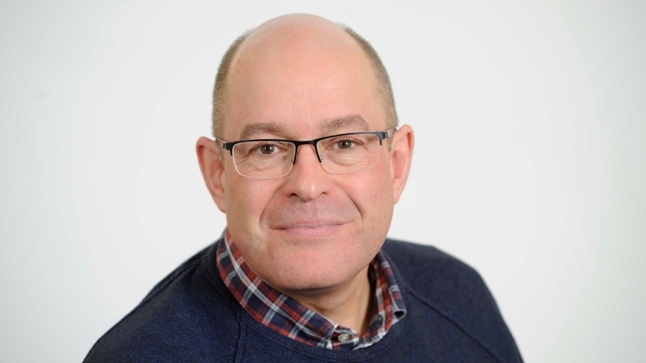 Portrait of John Lauder, Walk Wheel Cycle Trust Deputy Chief Executive for Scotland, Northern Ireland and Republic of Ireland