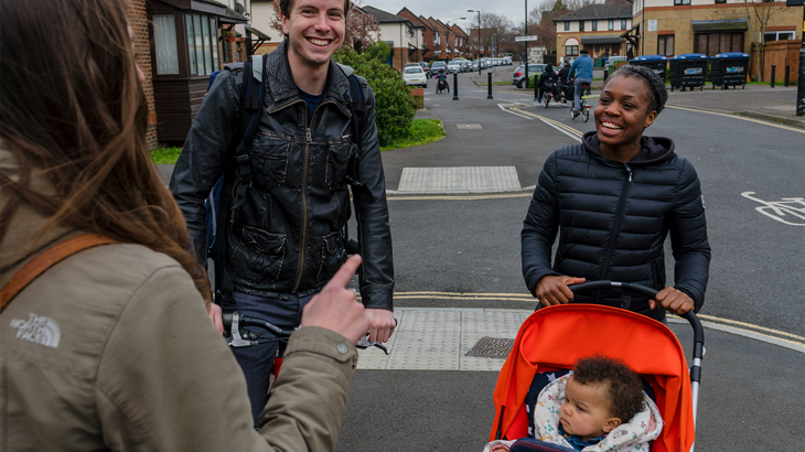 Neighbours Talking In The Street ©2017, Jonathan Bewley