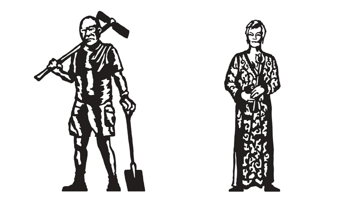 Illustrations of the heroes being celebrated in York through Walk Wheel Cycle Trust's Portrait Benches project