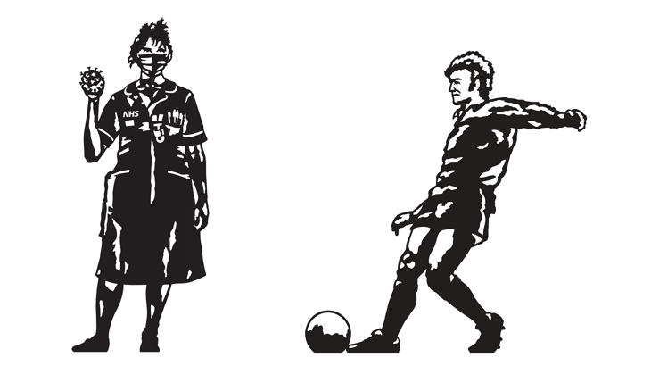 Illustrations of the heroes being celebrated in Kings Lynn through Walk Wheel Cycle Trust's Portrait Benches project