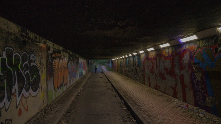 underpass on route that is set to be upgraded
