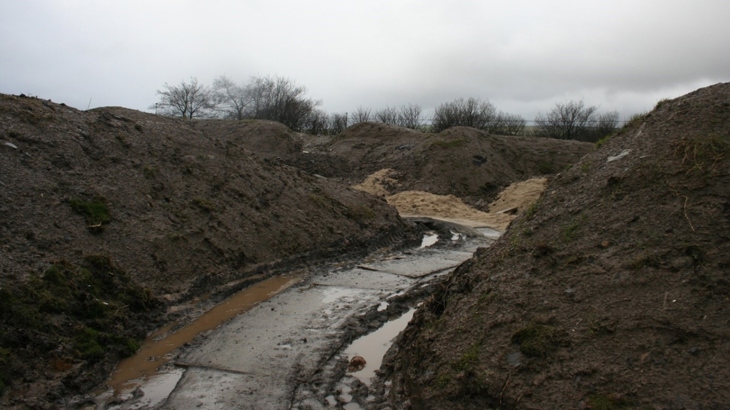 Arcadia Park being built on what was previously a section of underused land adjacent to Balfour Hospital.