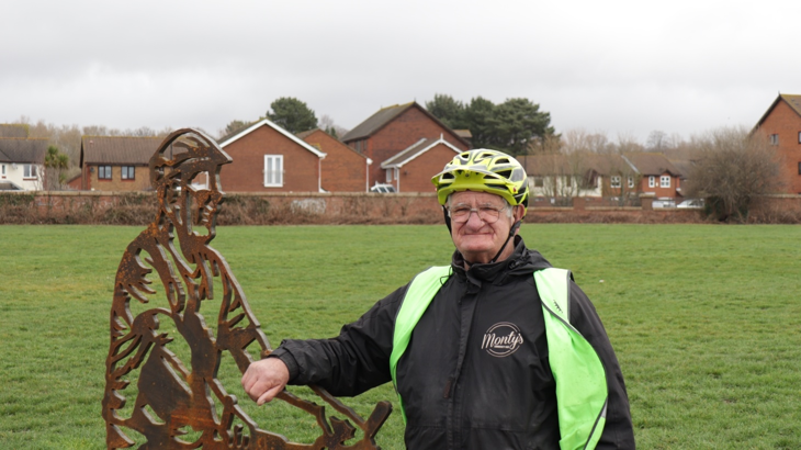 local hero immortalised in steel on new portrait bench in southampton
