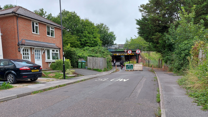 Street filter in St Deny's street, Southampton 