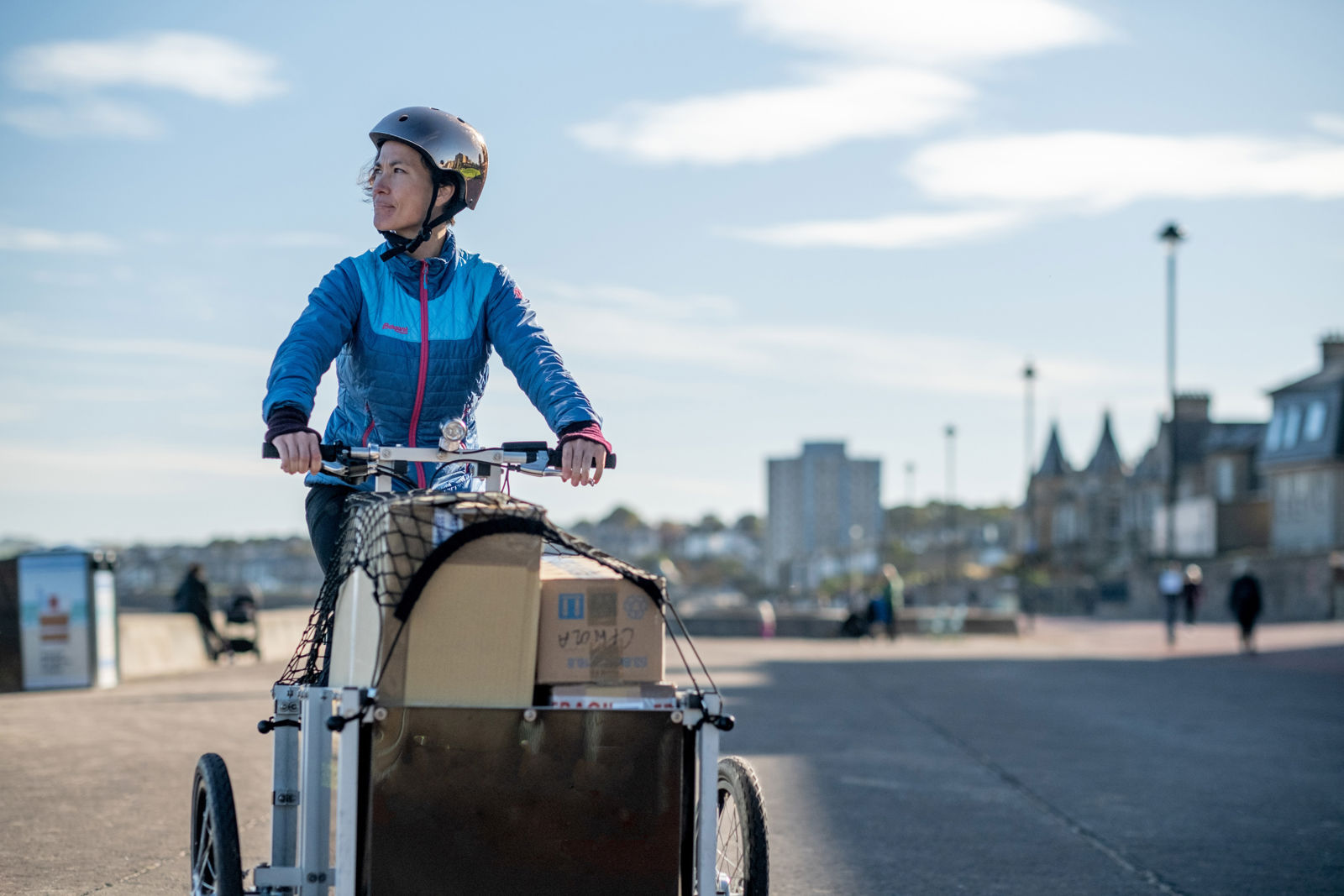 Safe riding for cargo bike delivery riders - Walk Wheel Cycle Trust