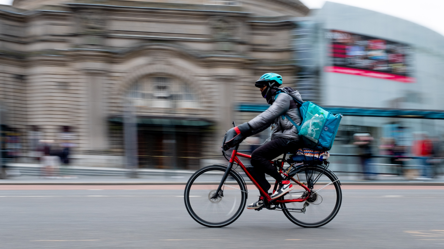 Major study explores the experiences of delivery cyclists in Edinburgh ...