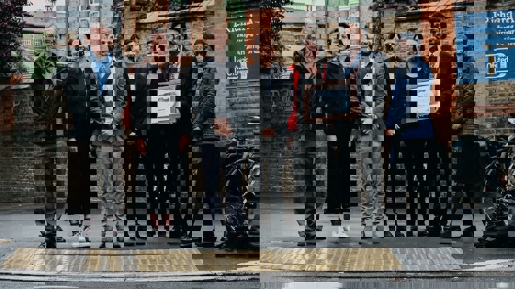 The “New Streets Design Award” is presented at New Park Road