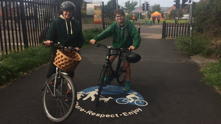 kids on bikes