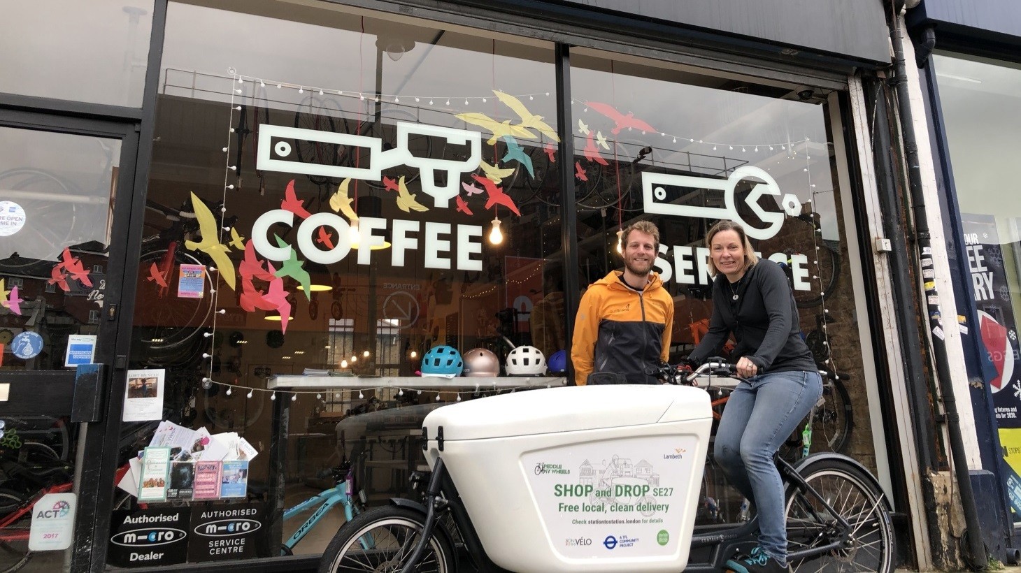 Safe riding for cargo bike delivery riders - Walk Wheel Cycle Trust
