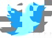 Eicon Twitter aderyn glas