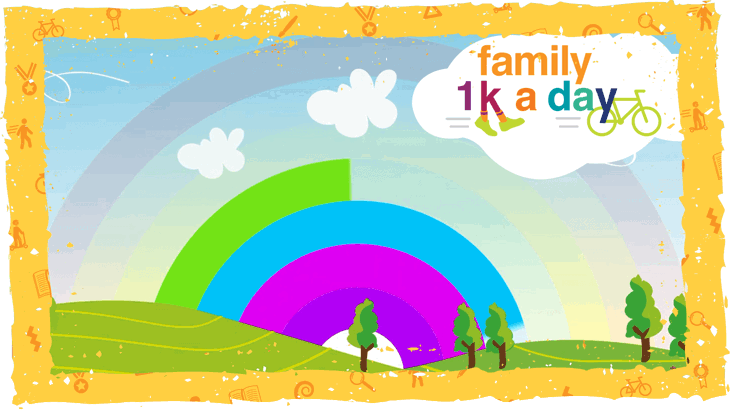 Rainbow virtual 1kaday challenge