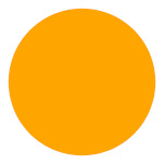 Orange circle Level 2 icon