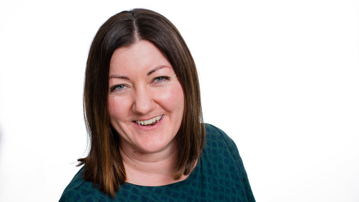 Headshot of Susie Dunham, Walk Wheel Cycle Trust Executive Director of Impact