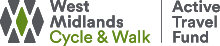 Logo Beicio a Cherdded Gorllewin Canolbarth Lloegr