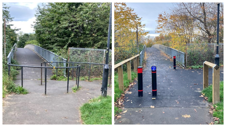 Path Barriers What we've achieved together in 2025 - Walk Wheel Cycle Trust